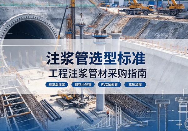 江夏注浆管选型标准